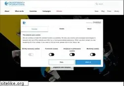 Sites similar to transparency.org