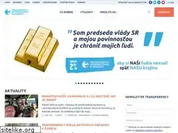 Sites similar to transparency.sk
