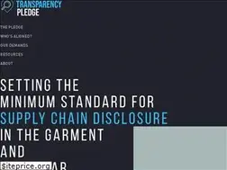 Sites similar to transparencypledge.org