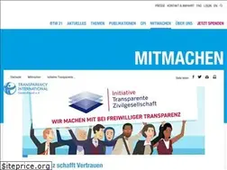 Sites similar to transparente-zivilgesellschaft.de