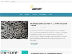 Sites similar to transparentuniversity.com