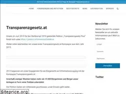 Sites similar to transparenzgesetz.at