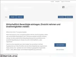Sites similar to transparenzregister.de