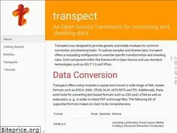 Sites similar to transpect.io