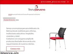 Sites similar to transperuana.com