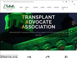 Sites similar to transplantadvocateassociation.ca