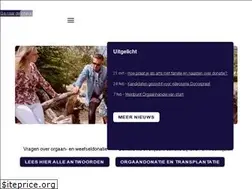 Sites similar to transplantatiestichting.nl
