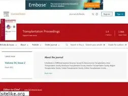 Sites similar to transplantation-proceedings.org