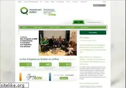 Sites similar to transplantquebec.ca