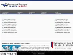 Sites similar to transport-bagages-france-maroc.com