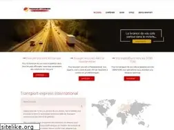 Sites similar to transport-express.fr
