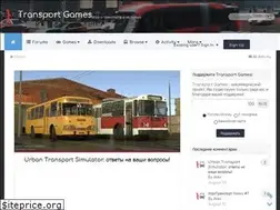 Sites similar to transport-games.ru