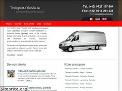 Sites similar to transport-olanda.ro