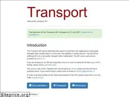 Sites similar to transport.opendata.ch