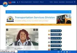 Sites similar to transportation.lausd.net