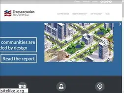 Sites similar to transportationforamerica.org