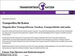 Sites similar to transportbox-katzen.de