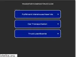 Sites similar to transportcompanytrust.com