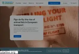 Sites similar to transportenvironment.org