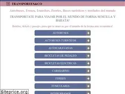 Sites similar to transportes.co