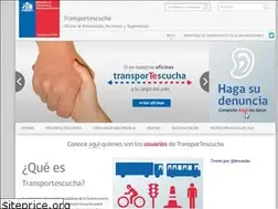Sites similar to transportescucha.cl