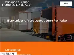 Sites similar to transportesjuarez.com.mx