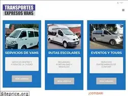 Sites similar to transportesyexpresosvans.com