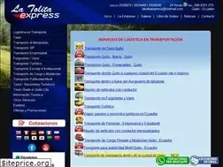 Sites similar to transporteturismoycarga.com
