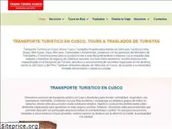 Sites similar to transporteturisticocusco.com