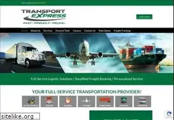 Sites similar to transportexpress.com