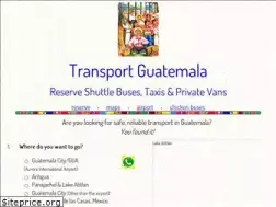 Sites similar to transportguatemala.com
