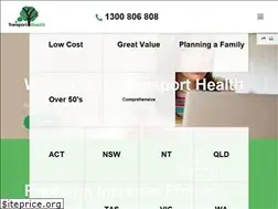 Sites similar to transporthealth.com.au