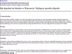 Sites similar to transportnalotniskowarszawa.pl