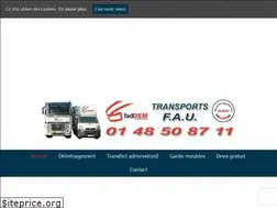Sites similar to transportsfau.fr