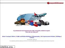 Sites similar to transportwriter.com