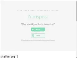 Sites similar to transposr.com