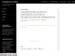 Sites similar to transpublico.com