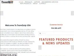 Sites similar to transquip.com