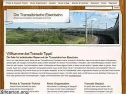 Sites similar to transsib-tipps.de