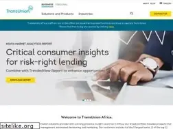 Sites similar to transunionafrica.com