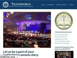 Sites similar to transworldaccrediting.com