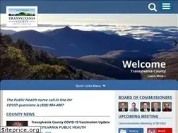 Sites similar to transylvaniacounty.org