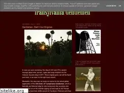 Sites similar to transylvaniagentlemen.blogspot.com