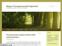 Sites similar to transzperszonalis.hu