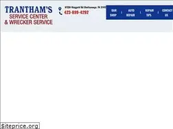 Sites similar to tranthams.com