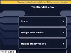 Sites similar to trantiendiet.com