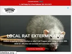 Sites similar to trapperjohnanimalcontrol.com