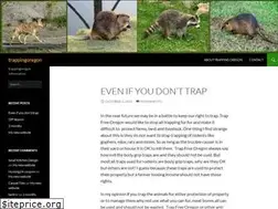 Sites similar to trappingoregon.com