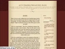 Sites similar to trash2treasure.wordpress.com