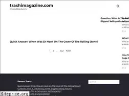 Sites similar to trashimagazine.com